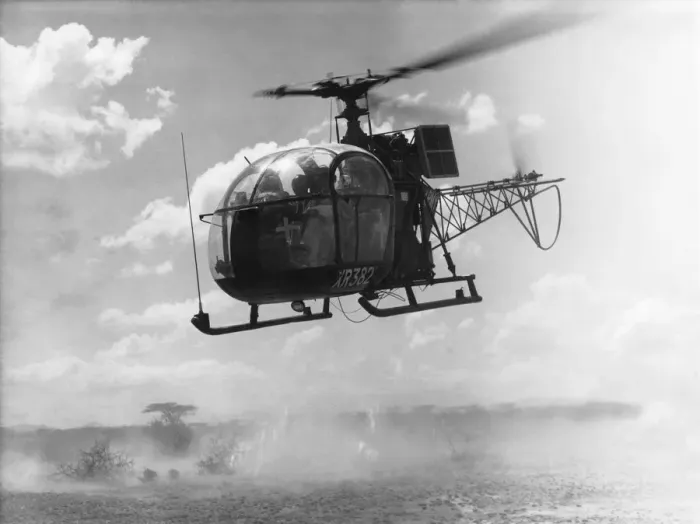 Framed Print : Aerospatiale SA-315 Alouette II / 2 Framed Print : Aerospatiale SA-315 Alouette II / 2