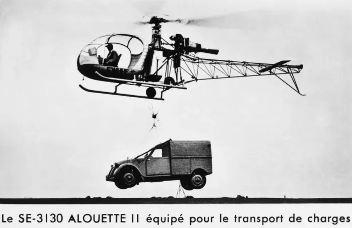 Framed Print : Aerospatiale SA-315 Alouette II / 2 Framed Print : Aerospatiale SA-315 Alouette II / 2