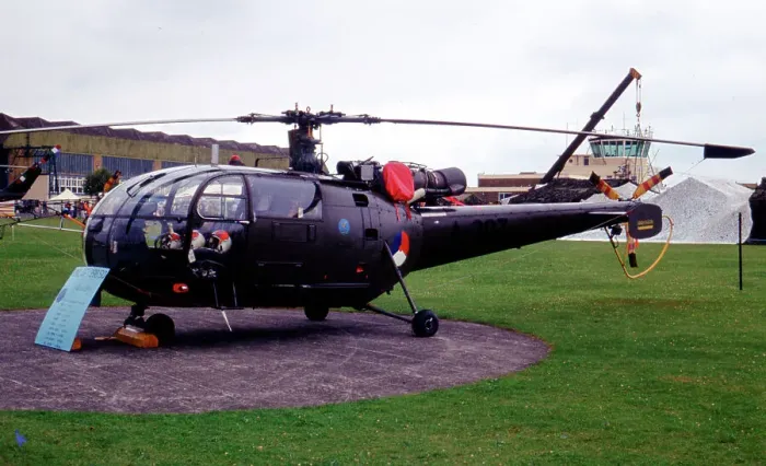 Framed Print : Aerospatiale SA. 316B Alouette III A-307 Framed Print : Aerospatiale SA. 316B Alouette III A-307