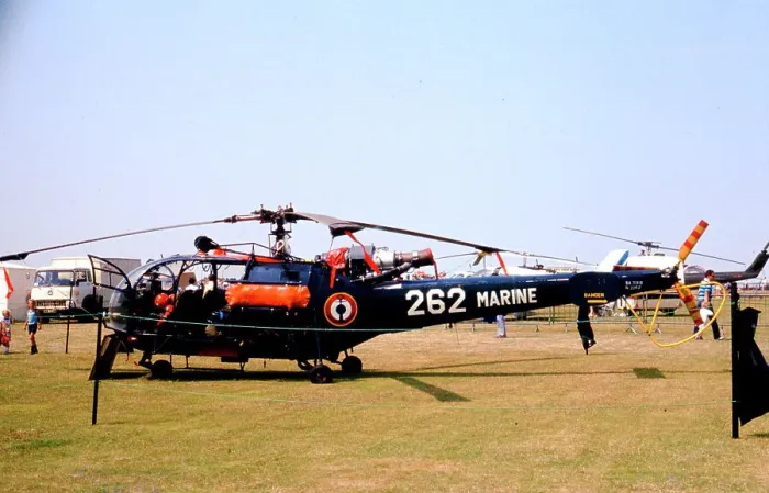 Framed Print : Aerospatiale SA. 319B Alouette III 262 Framed Print : Aerospatiale SA. 319B Alouette III 262