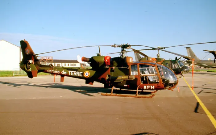 Framed Print : Aerospatiale SA. 342M Gazelle AEH Framed Print : Aerospatiale SA. 342M Gazelle AEH
