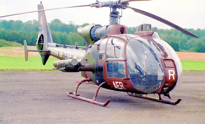 Framed Print : Aerospatiale SA. 342M Gazelle AER Framed Print : Aerospatiale SA. 342M Gazelle AER