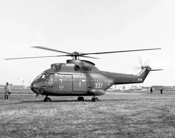 Aerospatiale SA330 Puma Print at Paris Air Show Art Prints