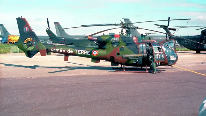 Framed Print : Aerospatiale SA.342M Gazelle AEH Framed Print : Aerospatiale SA.342M Gazelle AEH