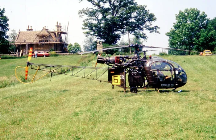 Framed Print : Aerospatiale SE. 3130 Alouette II 75+62 Framed Print : Aerospatiale SE. 3130 Alouette II 75+62