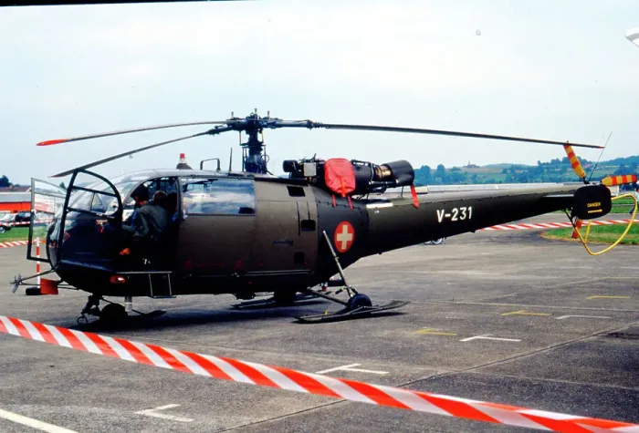 Framed Print : Aerospatials SA. 316A Alouette III V-231 Framed Print : Aerospatials SA. 316A Alouette III V-231