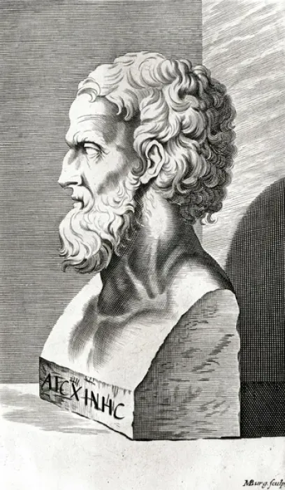 Framed Print : AESCHINES Athenian orator, opponent of Demosthenes Date: circa 389 - 314 BC Framed Print : AESCHINES Athenian orator, opponent of Demosthenes Date: circa 389 - 314 BC