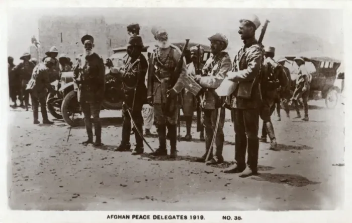 Framed Print : Afghan Delegation at Murree Framed Print : Afghan Delegation at Murree
