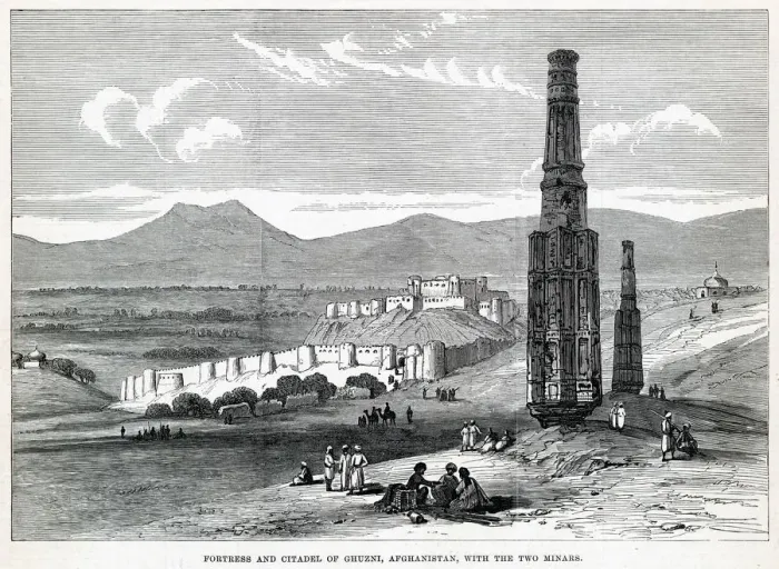 Framed Print : AFGHANISTAN / GHUZNI / 1878 Framed Print : AFGHANISTAN / GHUZNI / 1878