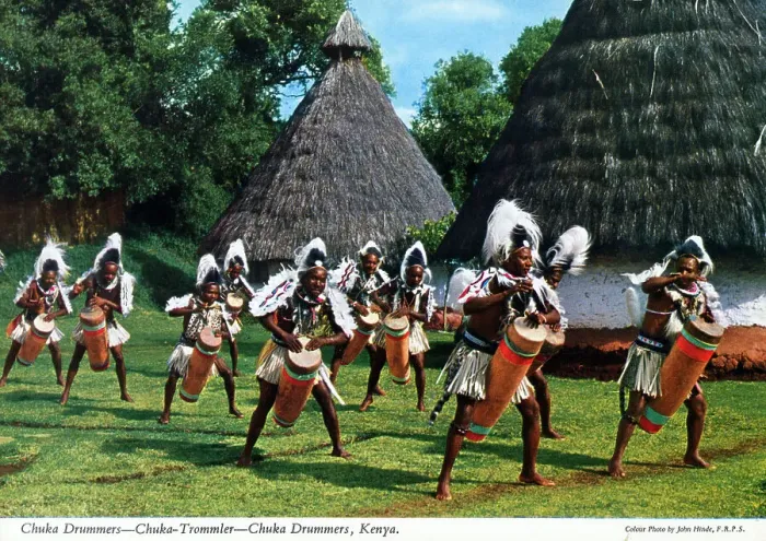 Framed Print : Africa - Chuka Drummers, Kenya Framed Print : Africa - Chuka Drummers, Kenya