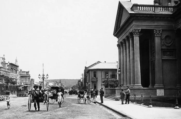 Framed Print : Africa Durban West Street pre-1900 Framed Print : Africa Durban West Street pre-1900