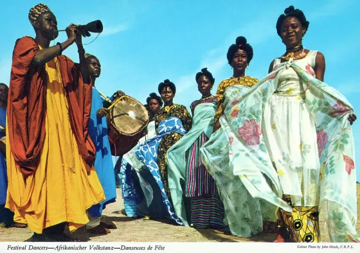 Framed Print : Africa - Festival Dancers Framed Print : Africa - Festival Dancers