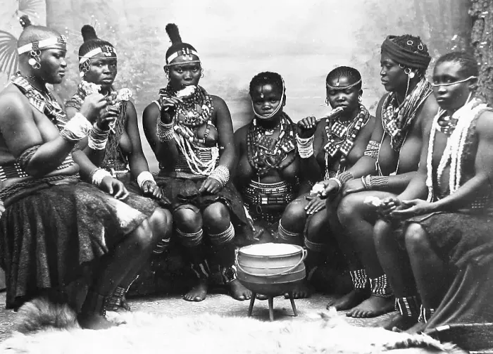 Framed Print : Africa Intombi Zulus pre-1900 Framed Print : Africa Intombi Zulus pre-1900
