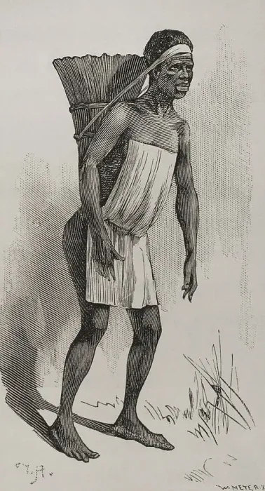 Framed Print : Africa. Lower Congo woman - W. Meyer Framed Print : Africa. Lower Congo woman - W. Meyer