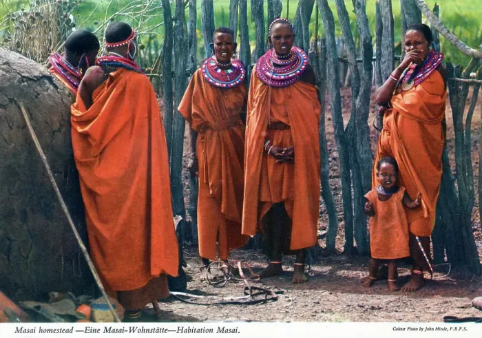 Framed Print : Africa - Masai village and Homestead Framed Print : Africa - Masai village and Homestead