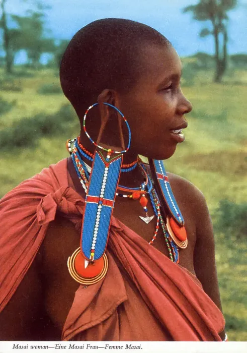 Framed Print : Africa - Masai Woman Framed Print : Africa - Masai Woman