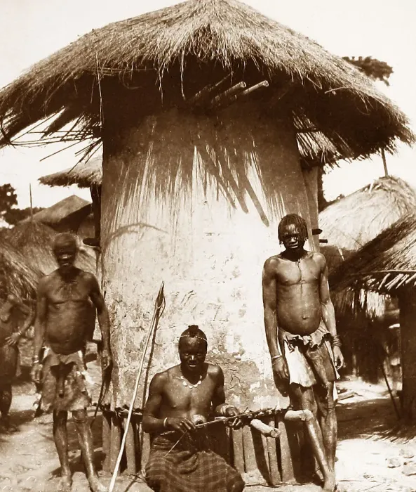 Framed Print : Africa Mwenzo pre-1900 Framed Print : Africa Mwenzo pre-1900