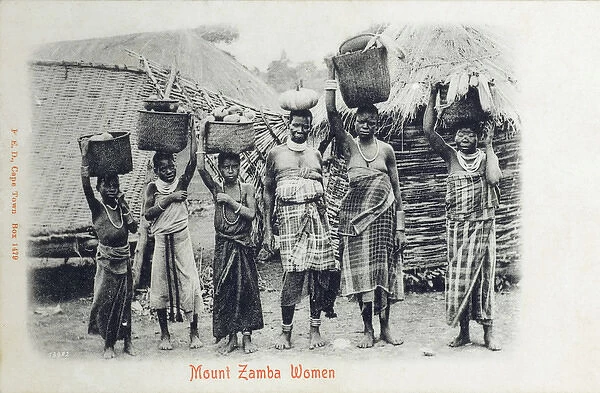 Africa - Nyasaland (Malawi) - Women of Mount Zamba