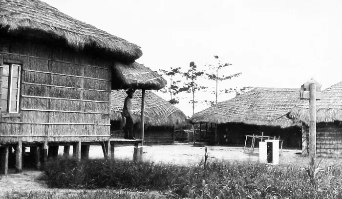 Framed Print : Africa Vincent Mission Station Zambesi River pre-1900 Framed Print : Africa Vincent Mission Station Zambesi River pre-1900