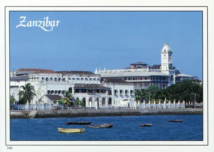 Framed Print : Africa - Zanzibar - Palace Museum and The House of Wonders