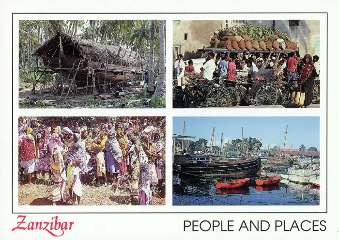 Framed Print : Africa - Zanzibar - Various Scenes - People and Places Framed Print : Africa - Zanzibar - Various Scenes - People and Places