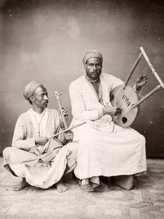 Framed Print : African music, musicians, Egypt, c. 1880 s Framed Print : African music, musicians, Egypt, c. 1880 s