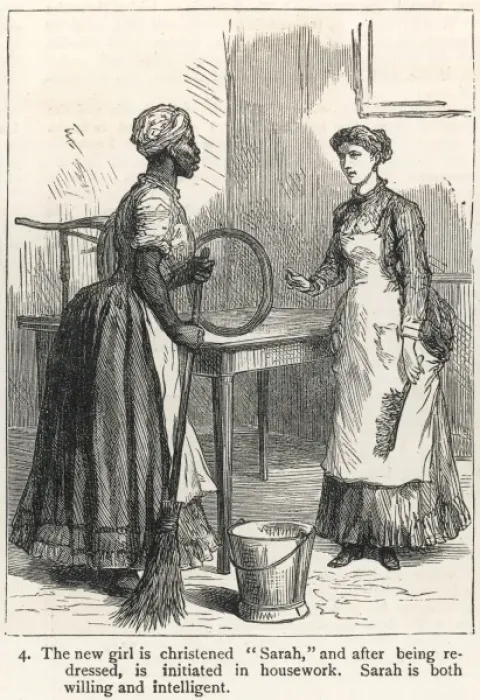 Framed Print : African Servants 4 Framed Print : African Servants 4