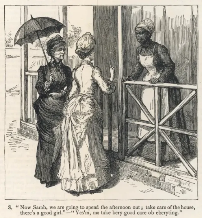 Framed Print : African Servants 8 Framed Print : African Servants 8