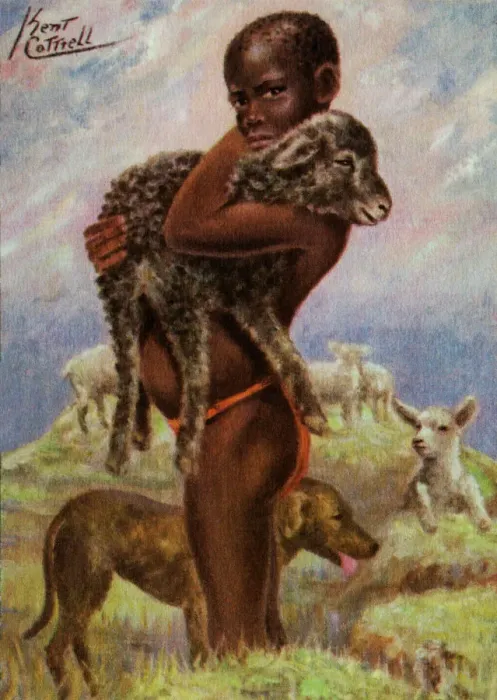 Framed Print : African Tribesman with Bow and Arrow Framed Print : African Tribesman with Bow and Arrow