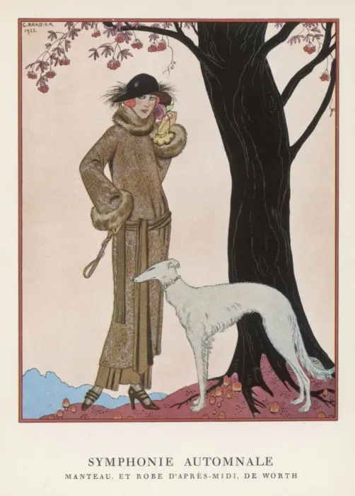 Framed Print : Afternoon Dress 1922 Framed Print : Afternoon Dress 1922