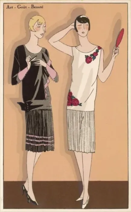 Framed Print : Afternoon Dress 1926 Framed Print : Afternoon Dress 1926