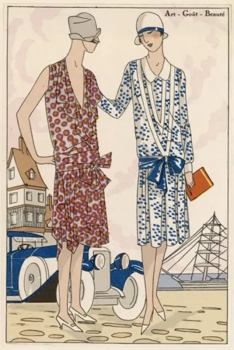 Framed Print : Afternoon Dresses 1926 Framed Print : Afternoon Dresses 1926