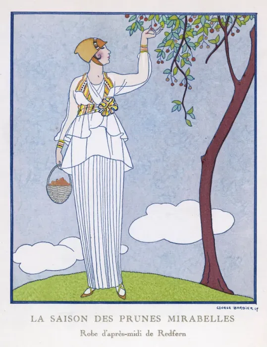 Framed Print : Afternoon Frock 1914 Framed Print : Afternoon Frock 1914
