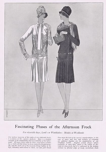 Afternoon Frocks, 1927
