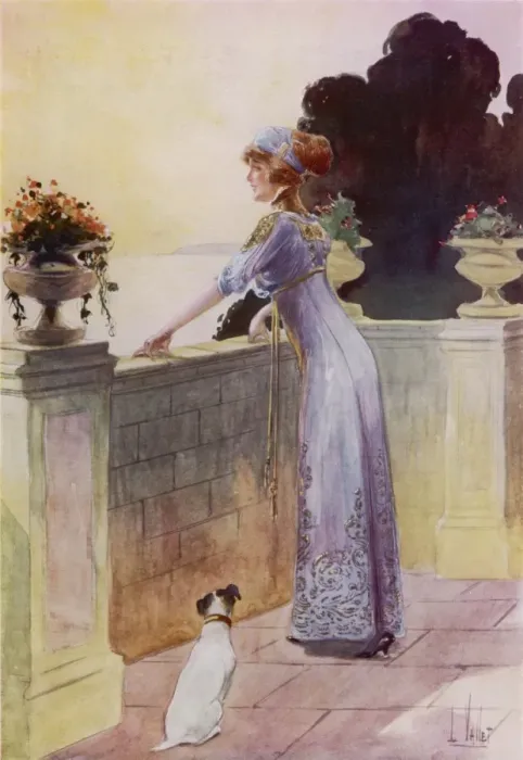 Framed Print : Afternoon Gown 1911 Framed Print : Afternoon Gown 1911