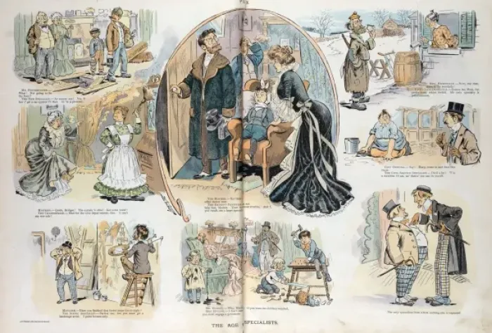 Framed Print : The age of specialists Framed Print : The age of specialists