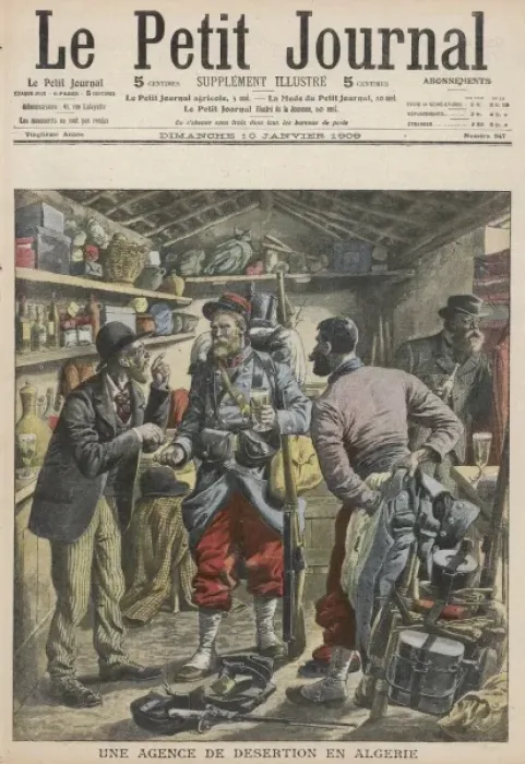 Framed Print : Agence De Desertion / 1909 Framed Print : Agence De Desertion / 1909