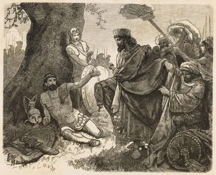 Framed Print : Agesilaus & Persian Framed Print : Agesilaus & Persian