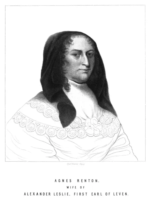 Framed Print : Agnes Countess Leven Framed Print : Agnes Countess Leven