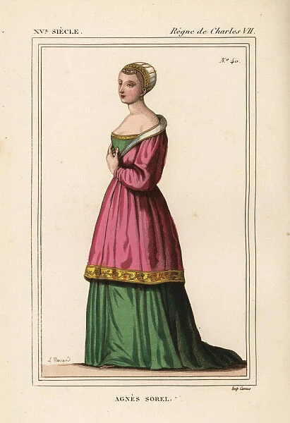 Agnes Sorel, Lady Fromenteau, 1409-1450