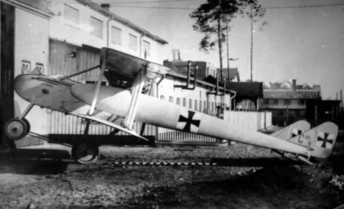Framed Print : Ago C II twin-boom fuselaged German plane Framed Print : Ago C II twin-boom fuselaged German plane