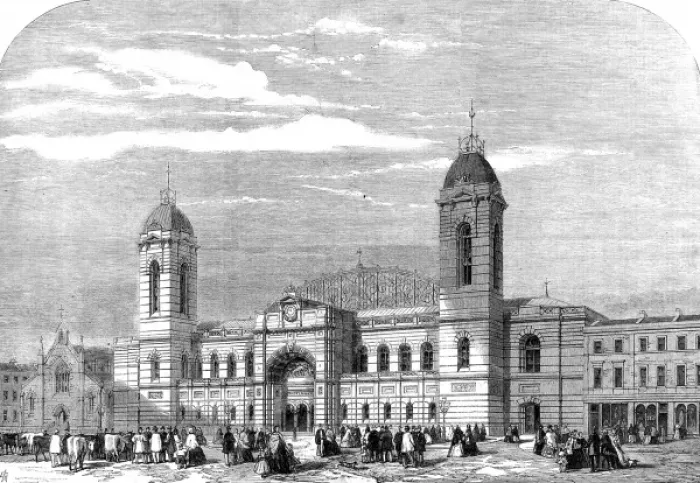 Framed Print : The Agricultural Hall, Islington, 1861 Framed Print : The Agricultural Hall, Islington, 1861