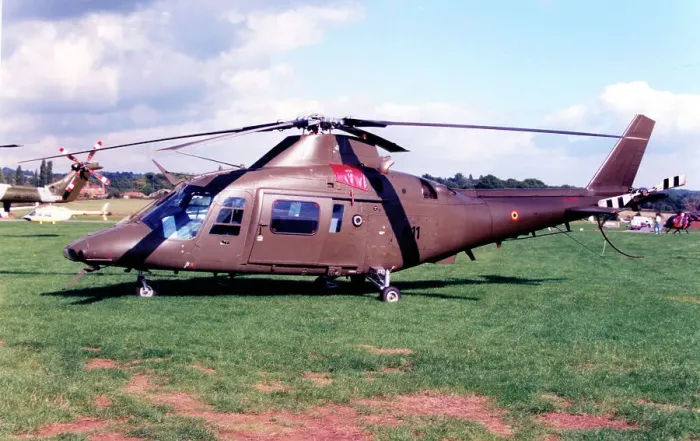 Framed Print : Agusta A109BA Hirundo H-11 - OT-ARE Framed Print : Agusta A109BA Hirundo H-11 - OT-ARE