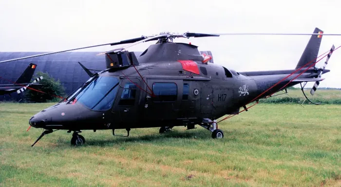Framed Print : Agusta A109BA Hirundo H-17 - OT-ARQ Framed Print : Agusta A109BA Hirundo H-17 - OT-ARQ