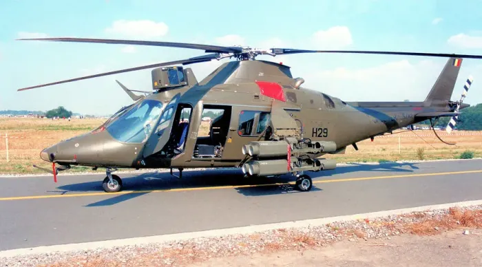Framed Print : Agusta A109BA Hirundo H-29 - OT-ARE Framed Print : Agusta A109BA Hirundo H-29 - OT-ARE