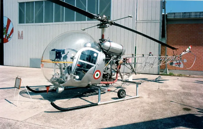 Framed Print : Agusta-Bell AB47G-2 MM80474 Framed Print : Agusta-Bell AB47G-2 MM80474