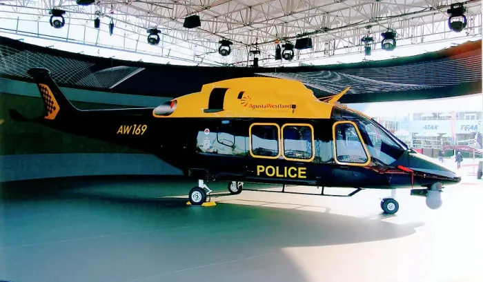 Framed Print : Agusta Westland AW169 mock-up Framed Print : Agusta Westland AW169 mock-up