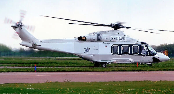 AgustaWestland AW139 G-OAWL (msn 31353), of Profred Partners LLP. Date: circa 2012
