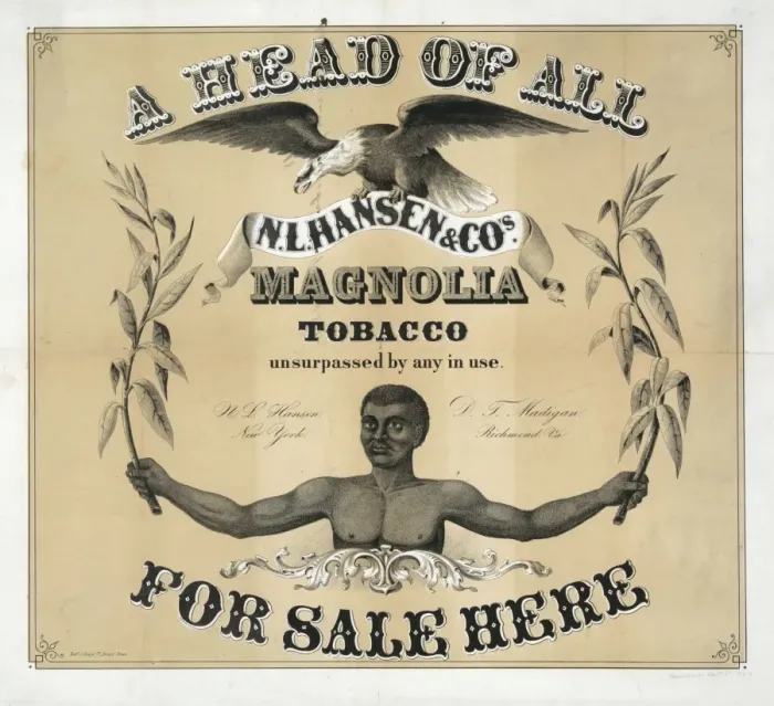 Framed Print : Ahead of all, N. L. Hansen & Co s. Magnolia Tobacco, unsurpas Framed Print : Ahead of all, N. L. Hansen & Co s. Magnolia Tobacco, unsurpas
