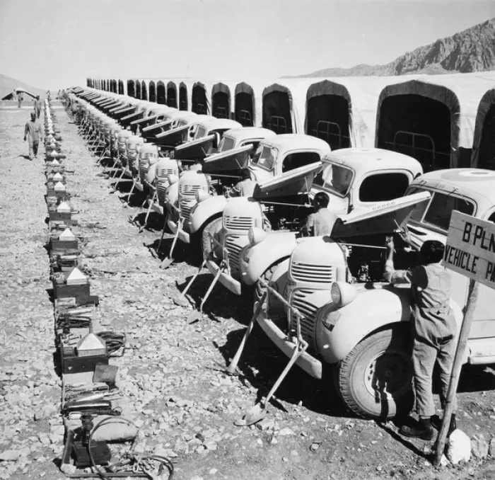 Framed Print : Aid to Russia Route through Persia, 1944 Framed Print : Aid to Russia Route through Persia, 1944